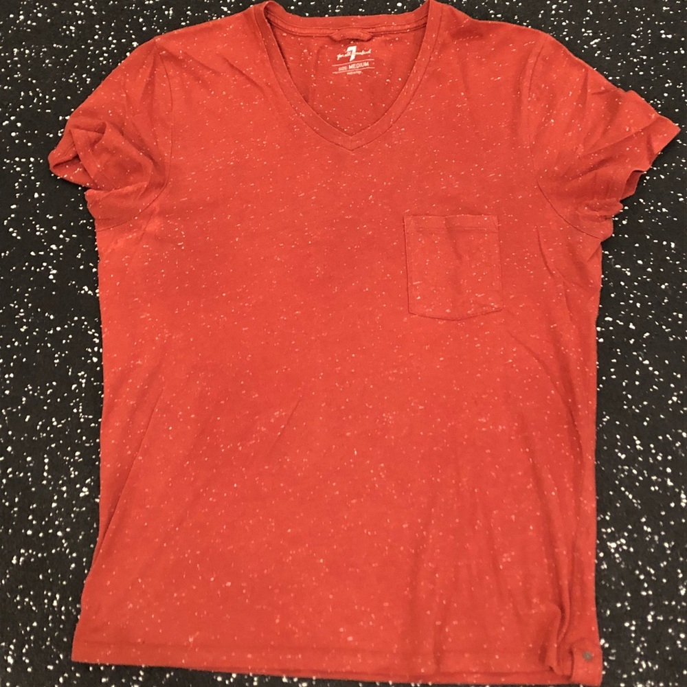 Brick speckled T-shirt